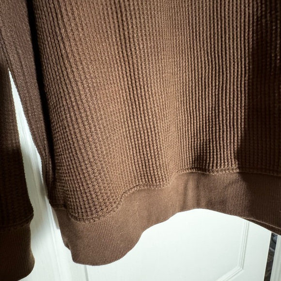 Waffle Crewneck Pullover - Nuuds - Picture 5 of 5